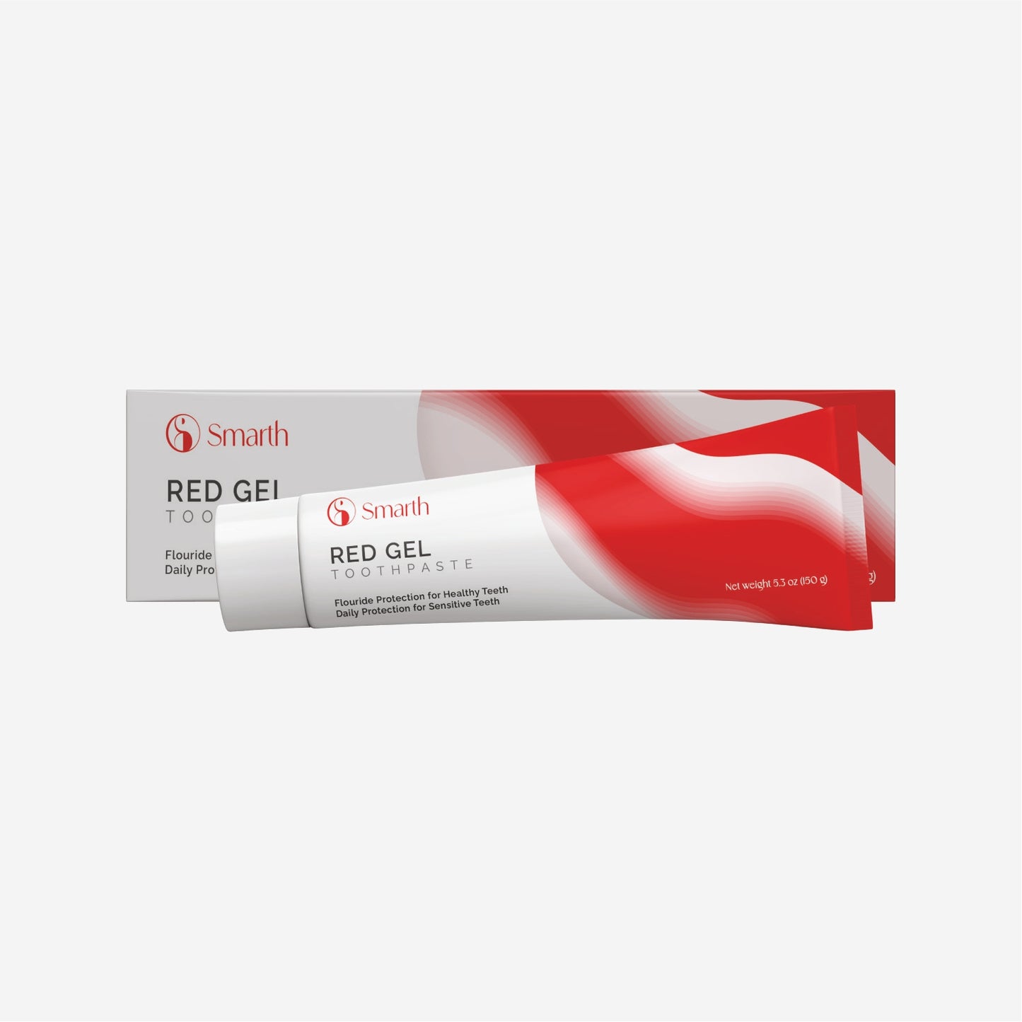 Red Gel Toothpaste